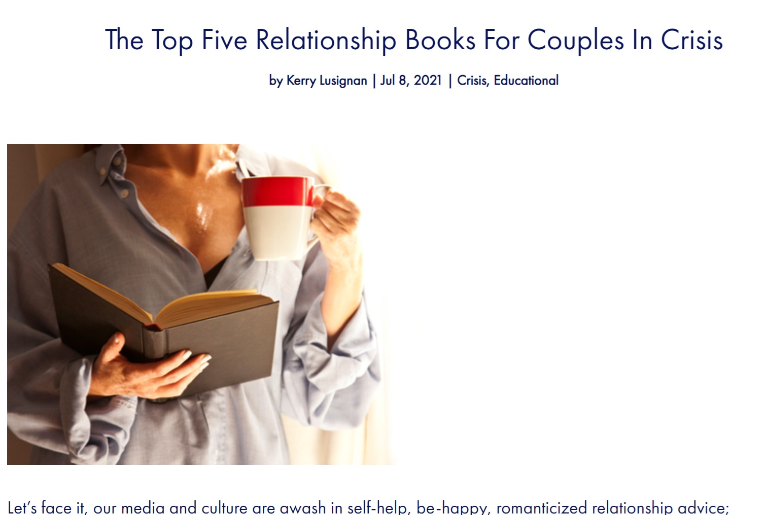 The Couples Clinic book rated #1